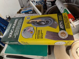 Picture of Vacuum drywall sanding kit in the fablab