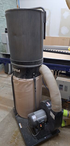 Picture of CWI Portable Dust Collector (CNC) in the fablab