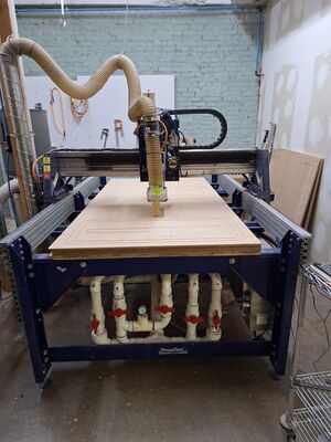 Picture of ShopBot 3-Axis CNC Mill in the fablab